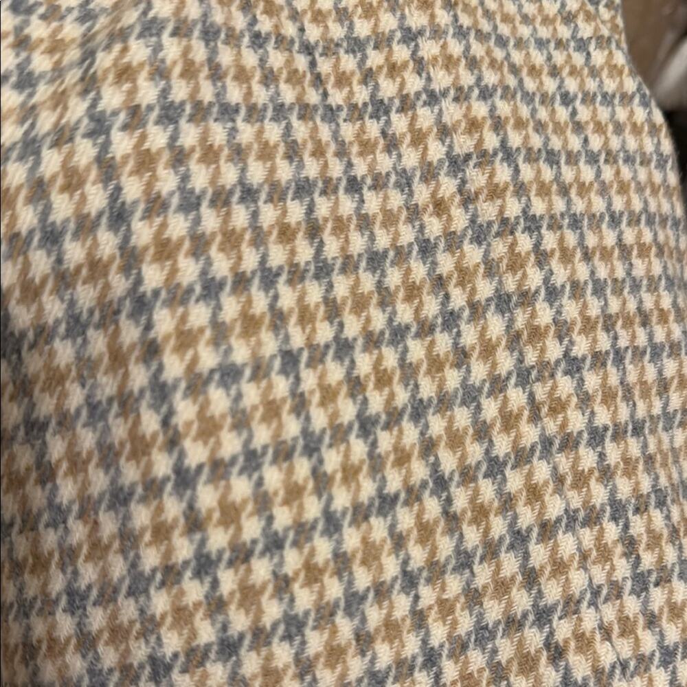 Vintage Pendleton wool houndstooth pencil skirt size 6 - Picture 4 of 4